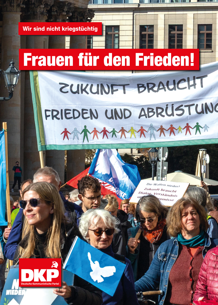 DKP zur Strategie des Friedenskampfes - Den 3. Weltkrieg verhindern! (PDF, 913 KB) DKP zur Strategie des Friedenskampfes - Den 3. Weltkrieg verhindern! (PDF, 913 KB)