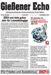 Gießener Echo - Zeitung der DKP Gießen 01-2025