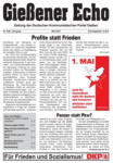Gießener Echo - monatliche Zeitung der DKP Gießen