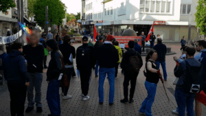 8. Mai 2025 - 80. Jahrestag der Befreiung vom Faschismus Kundgebung in Gießen, Seltersweg
