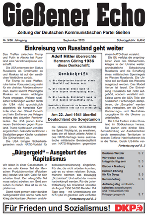Gießener Echo September 2025