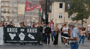 Antikriegstag 2025 in Gießen - Antimilitaristischer Stadtrundgang