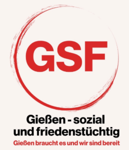 Gießen-sozial und friedenstüchtig (GSF) Wahlbündnis für die Kommunalwahl 2026 in Gießen