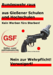 GSF - Nein zr Wehrpflicht