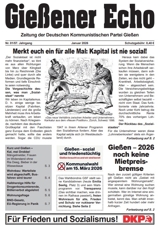 Gießener Echo Januar 2026