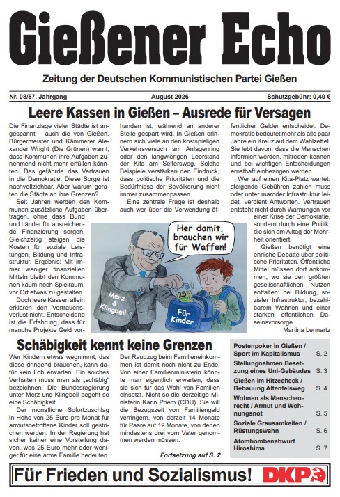 Gießener Echo - August 2026