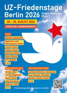 UZ Friedenstage 2026 Berlin